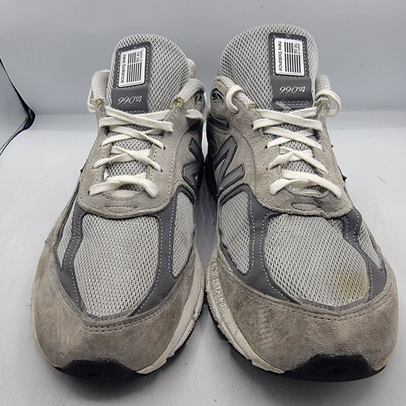 New Balance 990v4 Mens 11.5 2E Gray Castlerock Suede Athletic Shoes M990GL4 main image 15